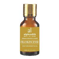 Premium Aromatherapy Frankincense Essential Oil 100% Organic Pure Undiluted Therapeutic Grade Scented Oils - 10ml for Diffuser, Relaxation, Skin Therapy, Spa & Home