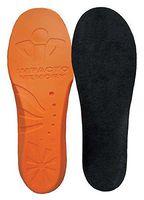 Impacto Size Men 12 to 13 Anti-Fatigue Molded Insole, Unisex, Orange/Black, MEM1213