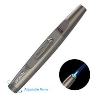 Torch Lighter, TECBOSS Multipurpose Lighters Adjustable Butane Cigar Lighter Jet Flame Portable Refillable for Grill BBQ Candle Camping, Gift Box [Gas Not Include]