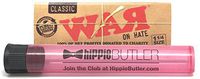 RAW"WAR ON Hate" Natural Unrefined 1 1/4 Rolling Papers (1 Pack) with Hippie Butler KewlTube