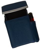 New Marshal Genuine Cigarette Case Holder#92812 (Navy blue)
