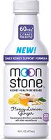 Moonstone Kidney Health & Hydration Beverage 16oz | Honey Lemon Ginger | 60mEq of Citrate | 60mEq of Citrate | Patented Formula (12 Count)