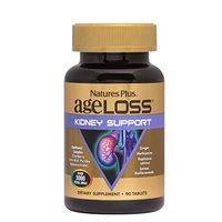 NaturesPlus AgeLoss Kidney Support - 90 Vegetarian Tablets - Anti-Aging, Antioxidant, Anti-Inflammatory Supplement with Vitamin D3 & Magnesium - Gluten-Free - 30 Servings