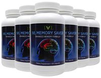 IVL – Memory Saver to Enhance Memory Function, 120 Capsules (Pack of 6)