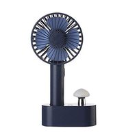 Handheld Fan,SuperUS Portable Handheld Mini Fan With Mushroom lamp 2000mah Battery USB Rechargeable