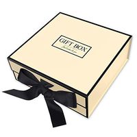 Gift Box Large Rectangle JIAWEI - 11x11x4.1inchs with Lids and Magnetic Closure for Weddings Birthday Bridesmaid Proposal and Baby Bridal Shower Fsa Gift Box Include a Greeting Card and Tissue Paper