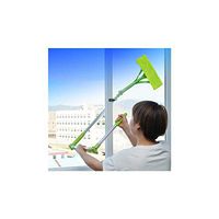 Luonita Telescopic Window Cleaning Kit ，Professional Cleaning Foldable Handle Cleaning Glass Sponge Mop Cleaner Window Extendable High Window Clean Tool Mop Shipping from CA.，NJ.