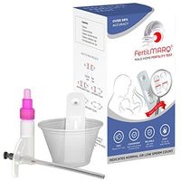 Fertility Home Sperm Test Kit | Indicates Normal or Low Sperm Count | Convenient, Accurate and Private | Easy to Read Results