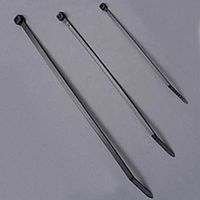 3M Miniature Cable Tie CT6BK18-C, Black/Nylon, 18 lbs., 0.10 in x 6.10 in (Pack of 100)