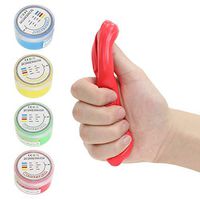 Therapy Putty for Hand, Finger and Grip Strength: Variable Resistance Container for Occupational and Physical Therapy, Stress Relief and Resistive Hand Exercise Rehab Megasanity (4-Pack)