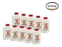 PACK OF 10 - Gold Bond Cornstarch Plus Medicated Triple Action Relief Baby Powder, 4 oz