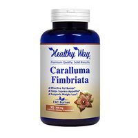 Healthy Way 100% Pure Caralluma Fimbriata - Natural Extract Weight Loss Diet Pill Supplements, Best Natural Plant Root Appetite Suppressant & Energy Booster, Max Strength Slim Lean Fat Burn - Non-GMO