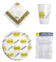 Michigan Wolverines Official NCAA Dinner Plate Set by Duck House