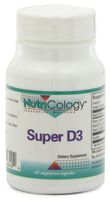 Nutricology Super D3, Vegicaps, 60-Count