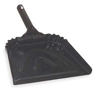 Tough Guy Hand Held Dust Pan, Black, Metal