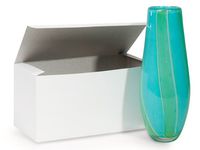 WHITE MATTE Gift Boxes 12 x 6 x 6"100% Recycled ~ 1 Piece Economy (1 unit, 50 pack per unit.)