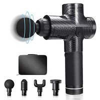 Massage Gun Deep Tissue Percussion Muscle Massager for Pain Relief, Handheld Electric Body Massager Sports Drill Portable Super Quiet Brushless Motor