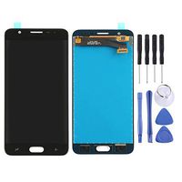 JUNXI Phone case Phone Cover LCD Screen and Digitizer Full Assembly for Galaxy J7 Prime 2 / G611(Black) Highly Recommended (Color : Black)