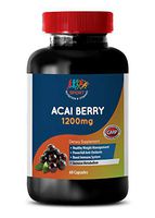 Immune Support Dietary Supplement - ACAI Berry 1200 mg - Dietary Supplements - acai Capsules - 1 Bottle (60 Capsules)