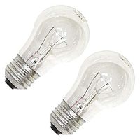 SYLVANIA Home Lighting 10034 Incandescnet Bulb, A15-40W, Clear Finish, Medium Base, Pack of 2
