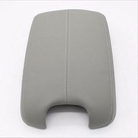 Grey Synthetic Leather (Vinyl) Plastic Center Console Armrest Lid For 2008-2012 Honda Accord Coupes Sedans