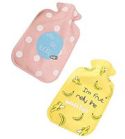 300ML Children Girls Hot Water Bottle/Lovely Mini Hot Hand Warmers(Set of 2)