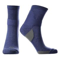 Doctor's Choice Plantar Fasciitis Compression Crew Socks, Mens & Womens Pain Relief for Achilles Tendonitis & Arch Support 10-20 mmHg Compression (Denim Blue, Medium)