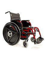 Rowheels Revolution 1.0 Manual Wheelchair (Red, 16" Wide)