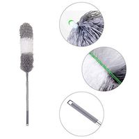 Telescopic Microfiber Duster for Cleaning with Extension Pole Reaches 100inch for Cleaning Ceiling Fan/Furniture/Keyboard/Cars