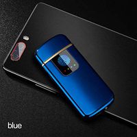 Studyset USB Electronic Lighter Electric Dual Flameless Lighter Torch Rechargeable Windproof Cigarette Lighter