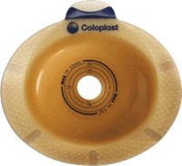 Ostomy Barrier SenSura Click PreCut Flexible Double Layer Adhesive 2-3/8" Flange Blue Code 1-3/8" (#11032 Sold Per Box)