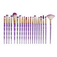 20 Pcs Makeup Foundation Eyebrow Eyeliner Blush Cosmetic Concealer Brushes Multifunctional Makeup Brush