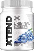 XTEND Original BCAA Powder Blue Raspberry Ice | Sugar Free Post Workout Muscle Recovery Drink with Amino Acids | 7g BCAAs for Men & Women| 50 Servings
