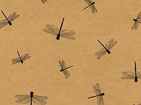 Dragonflies Kraft Tissue Paper 240~20"x30" Sheets Tissue Prints (240 Sheets) - WRAPS-P184