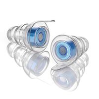Eargasm High Fidelity Earplugs (Earplugs Only) (Blue, Standard)