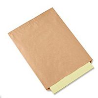 A1BakerySupplies® Kraft Paper Bags Flat Merchandise Bags Pack of 100(10 X 13 Inches)