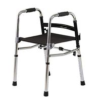 Walker with Seat, Compact Folding Walker for Seniors and Handicapped, with Heavy Duty Support,with Trigger Release – Ideal for Elderly & Handicap