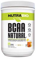 NutraBio BCAA Natural Powder - 60 Servings (Sun Tea)