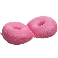DYYTRm Beautiful Buttocks Seat Cushion,100% Memory Foam - Office Chair Car Seat Cushion - for Lower Back, Hamstrings, Hip Pain Relief Pink