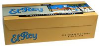 El Rey Blue Light RYO Cigarette Tubes - King Size 200ct Box (5 Boxes)