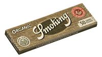 Smoking Medium 1 1/4 Organic Rolling Papers -1 Pack- 50 Leaves/Pack