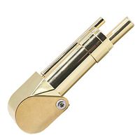 Brass Pipe Portable Small Pipe, Handmade Travel Pipe