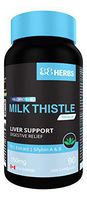 Milk Thistle - Premium - Full Spectrum - Liver and Digestive Support - Non-GMO - 70:1 Extract - Silybin A & B - Zero Magnesium Stearate or Heavy Metals - 150 mg Per Cap - 90 Caps Per Bottle