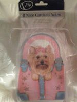 "Yorkie" 8 Blank Note Cards with Envelopes