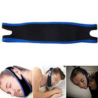 JUSTDOLIFE Creative Adjustable Anti Snoring Device Sleep Aid for Men and Women Chin Strap