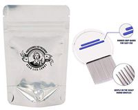 Head LICE Comb | Professional Lice Treatment for Removal & Prevention | Remove Nits Eggs & Lice | Stainless Steel Nix Nit Comb