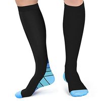 SUGIFT Compression Socks for Men & Women, Best Graduated Compression Socks for Running, Athletic Sports, Crossfit, Flight Travel - Suits Nurses, Edema, Diabetic, Varicose Veins