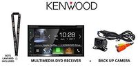 Kenwood DDX6904S in Dash DVD CD 6.8" Touchscreen Display, Built in Bluetooth, with Universal Backup Camera and a SOTS Lanyard