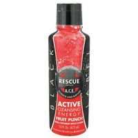 10 Pack - Rescue Detox ACE Black Label Bottle Fruit Punch 16 Fl Oz with Free Im Baked Bro and Doob Tubes Sticker