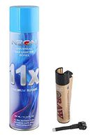 Full Size Clipper Raw Echo Lighter & NEON 11X Refined Butane Gas Refill Fluid